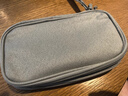充電寶數據線(xiàn)收納包移動(dòng)電源布袋硬盤(pán)盒子手機保護套適小mi羅MA仕 雙層-雅典灰【19*11*5.5cm】 曬單實(shí)拍圖