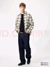 優(yōu)衣庫男女裝法蘭絨格子襯衫長(cháng)袖襯衣薄外套481225 480769 480770 481225/30淺米色 M 曬單實(shí)拍圖