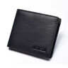 錢(qián)包男短款真皮耐磨荔枝紋大容量卡位駕駛證青年商務(wù)橫款牛皮錢(qián)夾 黑色 質(zhì)保5年超耐用 曬單實(shí)拍圖
