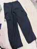 Homlean美式機能傘兵工裝褲男春夏寬松小眾闊腿休閑登山長(cháng)褲S6603黑色XL 曬單實(shí)拍圖