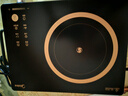 美的（Midea）電磁爐電陶爐圍爐煮茶電磁灶火鍋爐電池爐2200W大功率燒水煮小米粥低輻射不挑鍋具國家補貼HST2208 曬單實(shí)拍圖