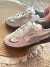 彪馬（PUMA）【德訓鞋】復古銀灰蕾絲厚底鞋女新款T字鞋PALERMO401286 灰色-迷霧灰-01 36 曬單實(shí)拍圖