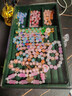 迪漫奇兒童古風(fēng)串珠禮盒玩具女孩生日禮物發(fā)飾琉璃手工diy過(guò)家家玩具 曬單實(shí)拍圖