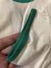 嘟嘟家寶寶7A抑菌T恤夏季男童長(cháng)袖上衣t洋氣女童夏裝兒童童裝潮 米白120 曬單實(shí)拍圖