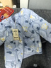 戴維貝拉（DAVE＆BELLA）兒童羽絨服輕薄嬰兒秋冬寶寶上衣女孩外套女童羽絨內(nèi)膽小童服飾 北極熊印花【DB4223467-A】 90 cm（建議身高80-90cm） 曬單實(shí)拍圖