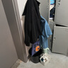 宜家（IKEA）ALGANAS艾佳奈斯衣帽架鞋架臥室落地立式掛衣架衣服架學(xué)生宿舍 黑色衣帽架 曬單實(shí)拍圖