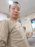 霧卡【棉T3件裝】長袖t恤男士新款打底衫潮流春秋裝秋衣T恤男士休閑 【3件裝】PK鐵灰+EXP卡其+炫彩黑 L 碼 115斤-130斤 曬單實(shí)拍圖