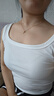 浪莎美式寬肩吊帶背心女內搭2025新款百搭遮副乳打底外穿修身簡(jiǎn)約上衣 曬單實(shí)拍圖