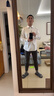 雅戈?duì)枺╕OUNGOR）長袖襯衫男DP免燙襯衫純棉面料抗皺易打理新品 YLDP10171BJA白色 41 曬單實(shí)拍圖
