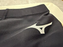 美津濃（MIZUNO）泳褲男士防尷尬大碼長(cháng)款5分褲專(zhuān)業(yè)速干抗氯游泳衣裝備B1127黑2XL 曬單實(shí)拍圖