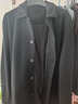 布先生商務(wù)翻領(lǐng)羊毛開(kāi)衫男春秋雙側口袋外套BT12358斷碼清倉 黑色 L (175) 曬單實(shí)拍圖