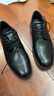 愛(ài)步（ECCO）德比鞋 牛皮增高商務(wù)正裝皮鞋男 里斯622104 黑色41 曬單實(shí)拍圖