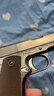 八代AQK1911成人玩具槍鋁合金bb全金屬手槍黃河牌發(fā)射器科教模型 8.0AQK1911（鎢鋼色）六件套 曬單實(shí)拍圖
