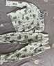 童泰（TONGTAI）嬰兒套裝春秋季純棉寶寶衣服兒童家居服內衣上衣高腰褲子黃色90cm 曬單實拍圖