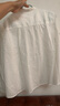 無(wú)印良品（MUJI） 女式 棉紗 長(cháng)袖罩衫 女士襯衫襯衣內搭女裝25年秋季上衣BC2O7A5A 米白色 M （160/84A） 曬單實(shí)拍圖