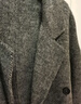 三彩冬款雙排扣長(cháng)款阿爾巴卡雙面呢大衣毛呢外套寬松 礦石灰 M 160/84A 曬單實(shí)拍圖