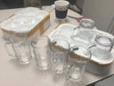 【大牌同款10W+】加厚玻璃杯家用男茶杯透明水杯待客辦公室專(zhuān)用 6只裝 曬單實(shí)拍圖