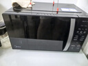 美的（Midea）家用微波爐光波烤箱微烤一體機平板加熱多功能智能殺菌飯盒蒸菜單C20  曬單實(shí)拍圖