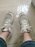 亞瑟士ASICS男鞋女鞋透氣休閑鞋透氣慢跑鞋復古老爹鞋運動(dòng)鞋 GEL-1090 冰川灰/灰褐色 39 曬單實(shí)拍圖