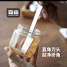 霜山304不銹鋼黃油刀攪拌棒罐頭挖勺面包吐司果醬勺奶油奶酪抹刀 不銹鋼果醬抹刀-18cm 曬單實(shí)拍圖