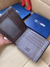 七匹狼（SEPTWOLVES）男士錢(qián)包短款真皮牛皮錢(qián)夾加厚大容量男式軟皮皮夾送男友老公爸爸 絲印狼標加厚黑色3A2923021-01C 曬單實(shí)拍圖