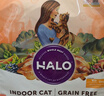 自然光環(huán)Halo【成貓健美】美國進(jìn)口貓糧無(wú)谷主糧大袋寵物成年減肥干糧藍貓 健美體態(tài)雞肉味10磅/4.5kg（效期26.12起) 下單抽獎·滿(mǎn)贈好禮~詳情請入會(huì ) 曬單實(shí)拍圖