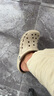 卡駱馳（CROCS）洞洞鞋貝雅男鞋女鞋輕便耐磨一腳蹬拖鞋休閑鞋|10126 裸粉-6PI 37 /38(230mm) 曬單實(shí)拍圖