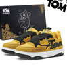 會(huì )說(shuō)話(huà)的湯姆貓鞋子男女秋冬新品情侶學(xué)生運動(dòng)休閑加絨平底板鞋 電母黃 41 曬單實(shí)拍圖