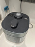 美的（Midea）濃香電壓力鍋健康0涂層鋼膽高壓鍋5L雙膽家用智能預約觸控煲湯燉肉煮飯飯煲MY-C552N自動(dòng)排氣4-6人 曬單實(shí)拍圖