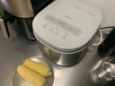 美的（Midea）電飯煲 0涂層電飯鍋4升 316L不銹鋼內膽3-4人家用多功能無(wú)涂層微壓智能預約MB-RE476S 曬單實(shí)拍圖