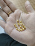 賽菲爾黃金小金豆足金999.9投資金攢金收藏存錢(qián) 單顆 約1.0克 曬單實(shí)拍圖