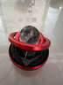 迪加倫 高檔太陽(yáng)能雙環(huán)旋轉車(chē)載香水座香薰汽車(chē)飛碟香薰擺件金屬懸浮車(chē)載香薰除異味-紅色 曬單實(shí)拍圖
