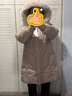 波司登冬季羽絨服女款中長(cháng)款脫卸帽大毛領(lǐng)新國標商場(chǎng)同款外套 曬單實(shí)拍圖