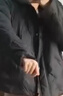 森馬（Semir）羽絨服女冬季薄款90絨子防潑水防風千鳥格設計感外套101724113012 曬單實拍圖