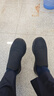斯凱奇（Skechers）閃穿鞋男鞋秋季休閑健步鞋一腳蹬運動(dòng)鞋百搭軟底布鞋118306 曬單實(shí)拍圖