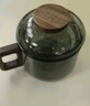 全度高硼硅耐高溫辦公杯茶杯煙灰色杯子簡約帶過濾茶水分離玻璃杯迷你 祥云墩墩杯煙灰色200ml1只 曬單實拍圖