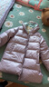 安踏兒童羽絨服女童25冬舒適保暖抗寒四防中長(cháng)羽絨服A62547916 曬單實(shí)拍圖
