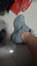 回力男鞋休閑款勞保鞋男秋冬皮面防水工作鞋耐磨黑色運動(dòng)鞋 曬單實(shí)拍圖