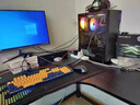 愛(ài)家貓轉角電腦桌臺式電競桌l型拐角桌子家用臥室雙人學(xué)習辦公桌游戲桌  【碳纖維色】120*100CM-右款 曬單實(shí)拍圖
