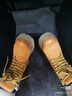 駱駝（CAMEL）【王俊凱同款】馬丁靴加絨鞋秋冬2025新款大黃靴戶(hù)外工裝登山靴 G13W379132 金黃色 42 曬單實(shí)拍圖