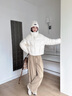 森馬（Semir）輕松|羽絨服女冬90絨子三防發(fā)熱抗靜電2025中長(cháng)外套109725113002 曬單實(shí)拍圖