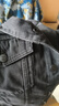 杰克·瓊斯（JACK&JONES）男裝夾克時(shí)尚百搭潮酷出街簡(jiǎn)約寬松翻領(lǐng)牛仔外套上衣225357006 A15黑色牛仔 常規 M （175） 曬單實(shí)拍圖