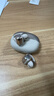 韶音（SHOKZ）OpenDots ONE動(dòng)鈦圈開(kāi)放式藍(lán)牙耳機(jī)耳夾式無(wú)線耳機(jī)藍(lán)牙跑步運(yùn)動(dòng)耳機(jī)E310 星際白 曬單實(shí)拍圖
