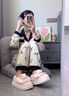 百慕傾臣HelloKitty貓棉拖鞋女士冬季包跟2024新款毛絨防滑月子鞋棉鞋女款 kt貓【包根更保暖】 38-39 適合37-38 曬單實(shí)拍圖