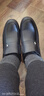星頭啄木鳥(niǎo)冬季保暖棉鞋男士加絨加厚真皮棉靴子中老年爸爸鞋防滑軟底羊毛靴 8813黑色棉鞋 45 曬單實(shí)拍圖
