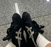 亞瑟士ASICS板鞋男鞋女鞋休閑鞋百搭舒適透氣復古時(shí)尚運動(dòng)鞋 JAPAN S 黑色/白色 41.5 曬單實(shí)拍圖