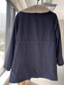 BESNOS意大利品牌派克服女2024冬新款水貂內膽可拆卸尼克服皮草外套短款 藏青色 2XL 【135-145斤】 曬單實(shí)拍圖