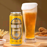 1號會(huì )員店（One's Member）拉格壹號 小麥精釀黃啤酒全麥釀造500ml*24罐整箱裝 蘇超看球 曬單實(shí)拍圖