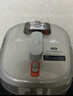 美的（Midea）小飛俠沸騰濃香雙模式電壓力鍋0氟0涂層雙膽高壓鍋5L智能預約家用煲湯4-6人煮飯煲E5825N輕音泄壓 曬單實(shí)拍圖
