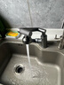 壹品印象機械臂水龍頭洗臉盆冷熱萬(wàn)向水池家用衛生間招財貓洗手盆面盆臺盆 曬單實(shí)拍圖